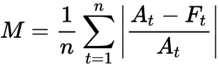 full MAPE formula